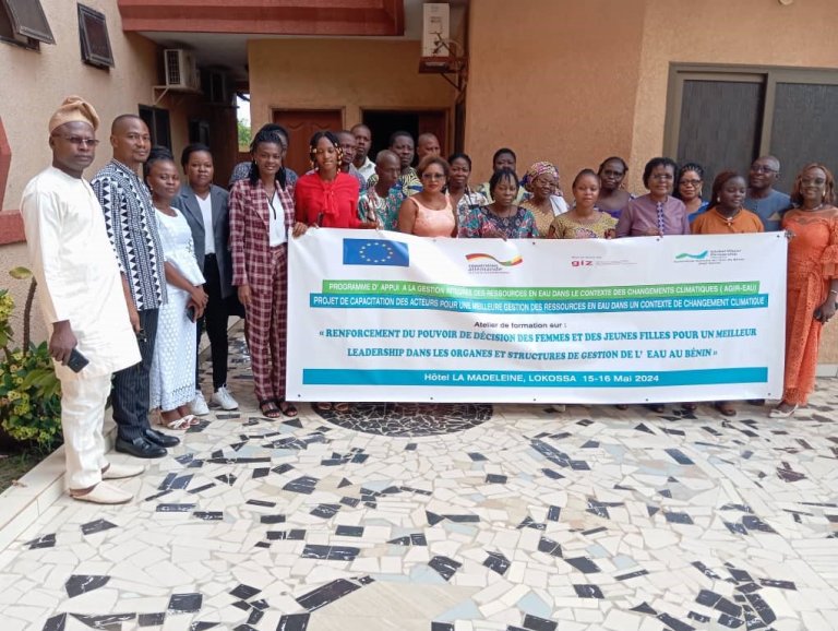 Renforcement du pouvoir de décision des femmes et des jeunes filles pour un meilleur leadership dans les organes et structure de gestion de l'eau au Bénin : le programme AGIR-EAU fait un grand pas ! 